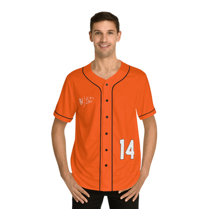 Brian Holiday Baseball Jersey (Orange)