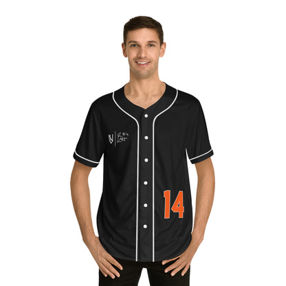 Brian Holiday Baseball Jersey (Black)