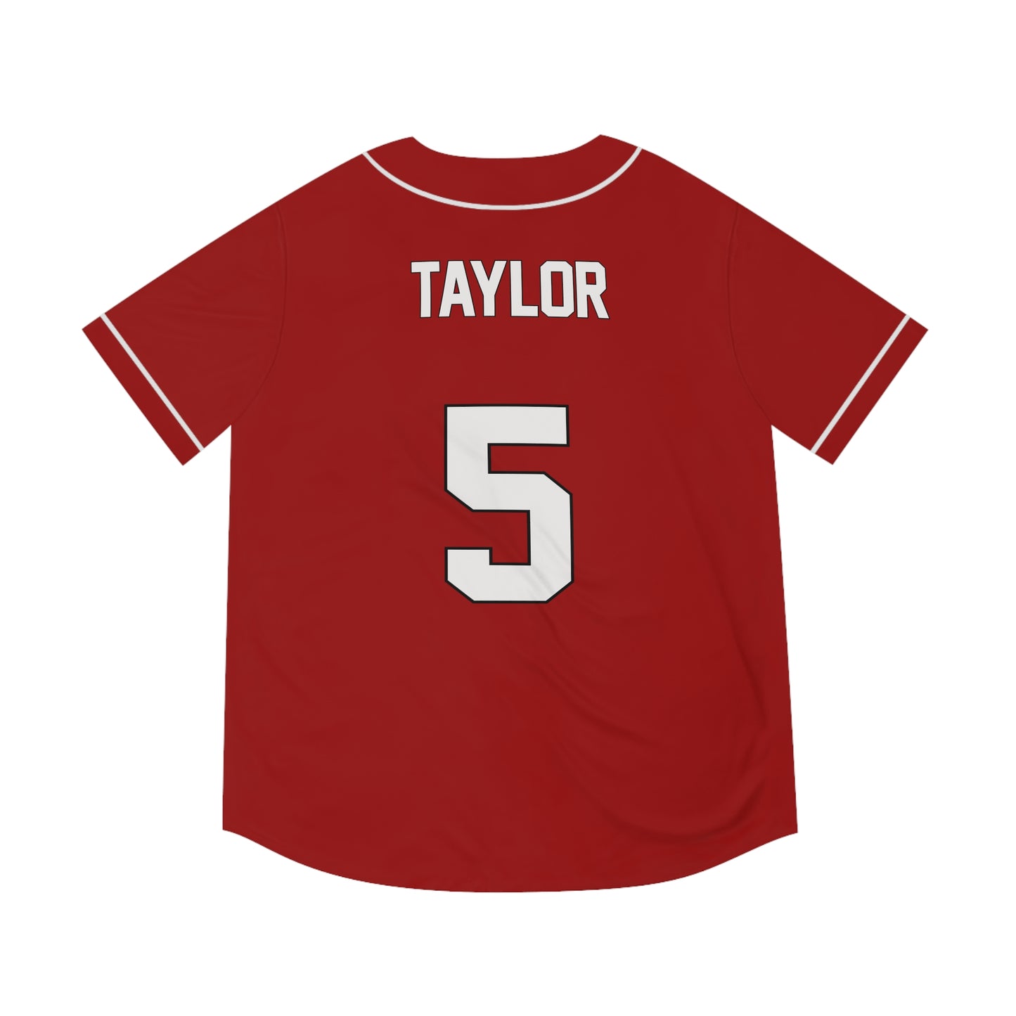 Devin Taylor Baseball Jersey (Red)