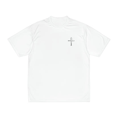 Baseball Bat Cross Men's Performance Shirt