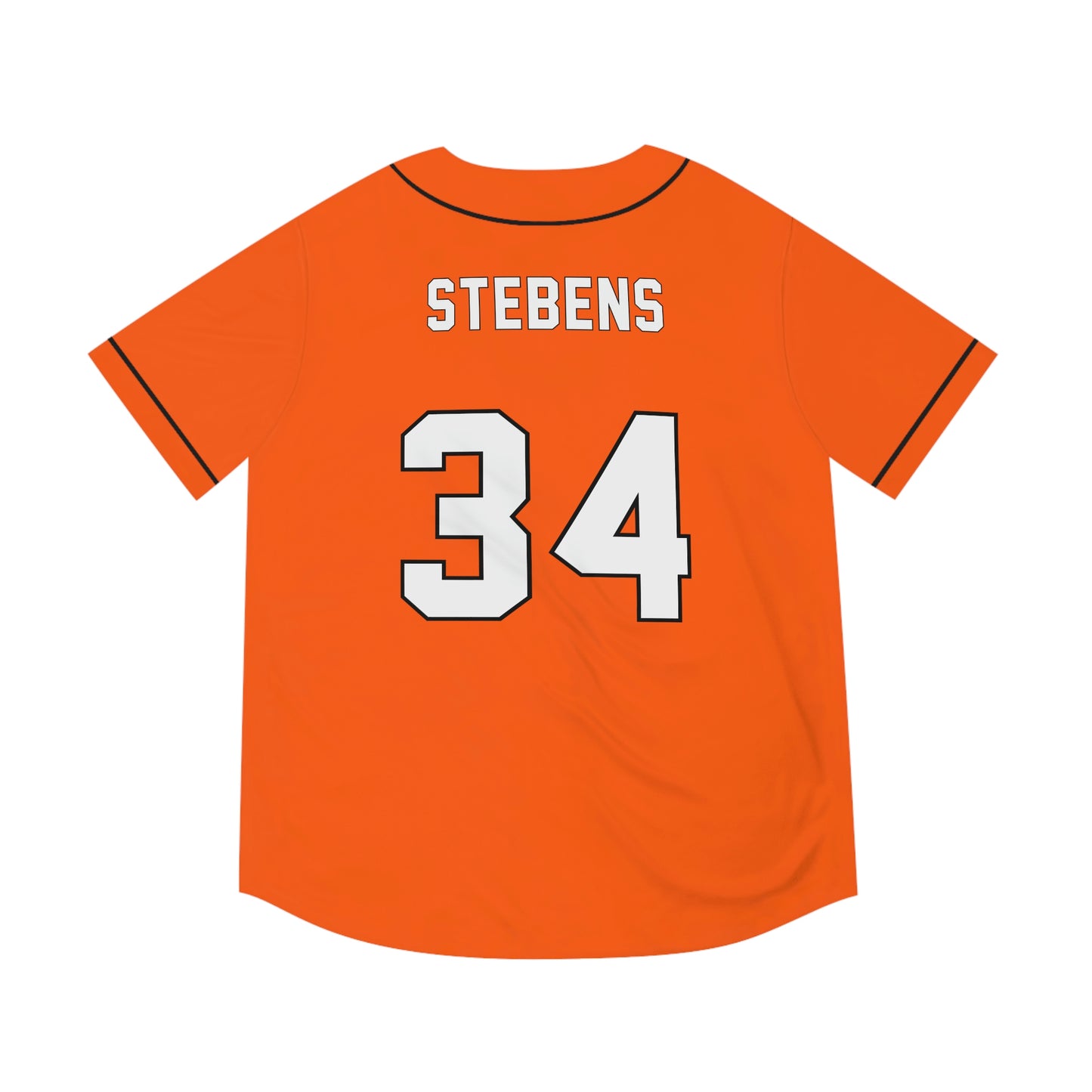 Isaac Stebens Baseball Jersey (Orange)