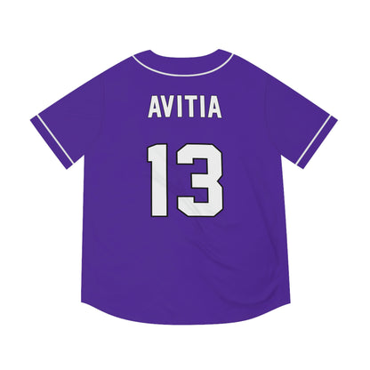 Daniel Avitia Baseball Jersey (Purple)