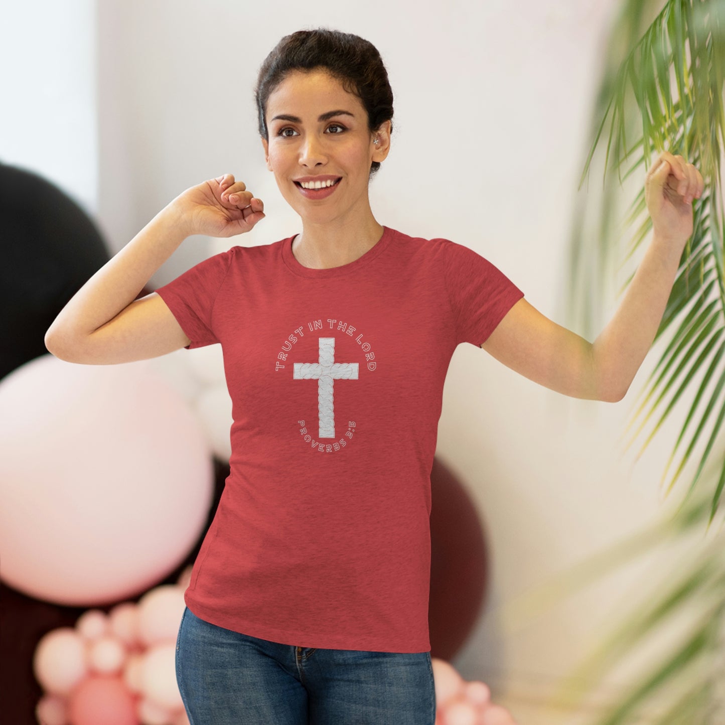 Trust In The Lord Women's Shirt (Triblend)