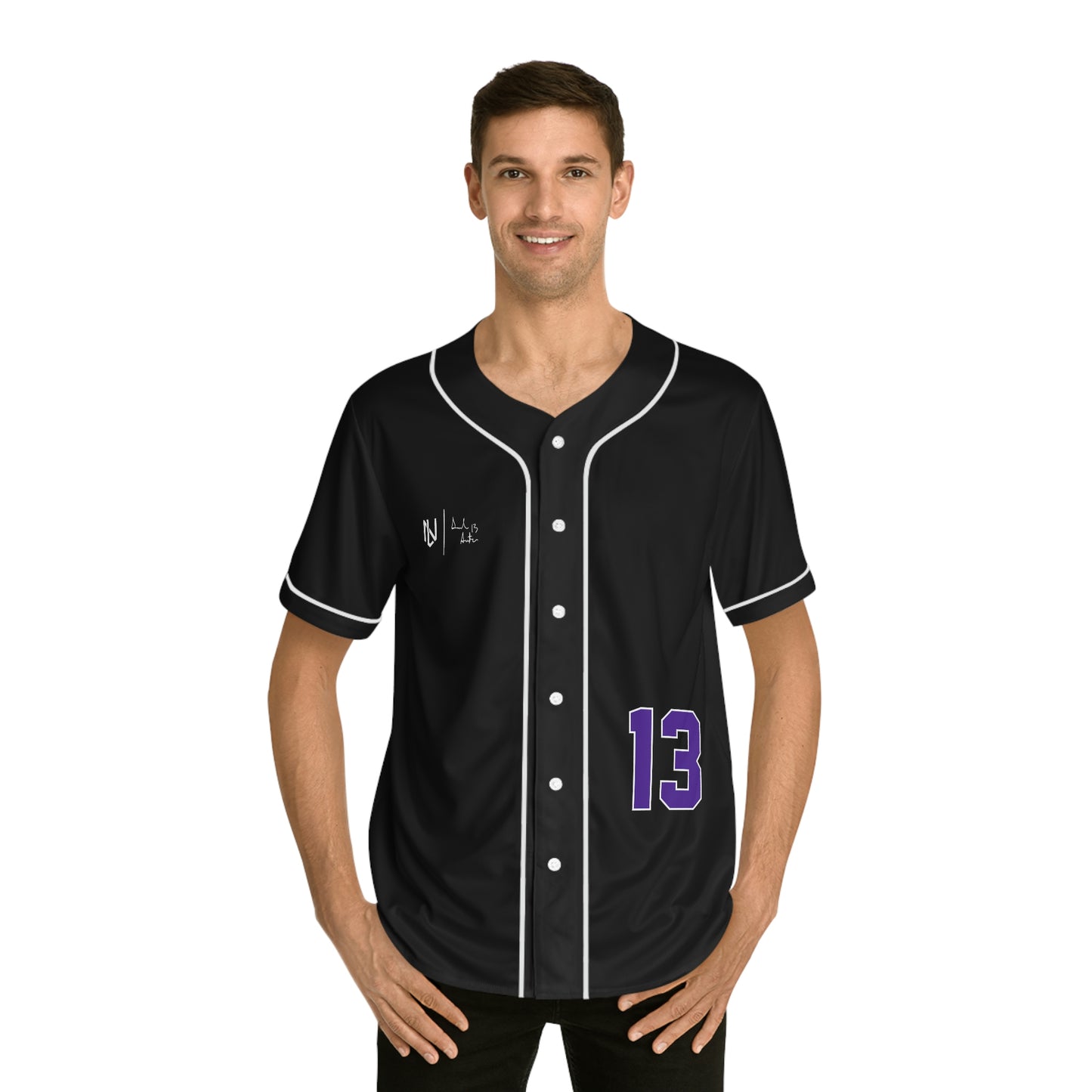 Daniel Avitia Baseball Jersey (Black)