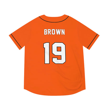 Marcus Brown Baseball Jersey (Orange)