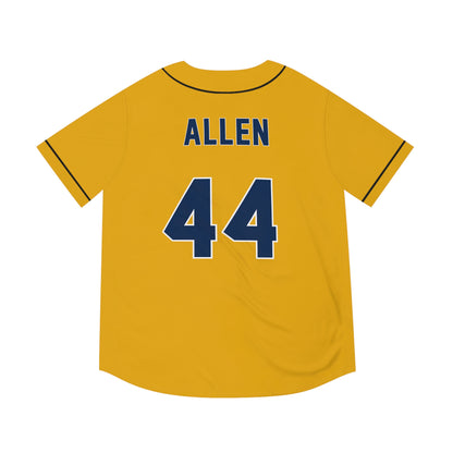 Keegan Allen Baseball Jersey (Yellow)