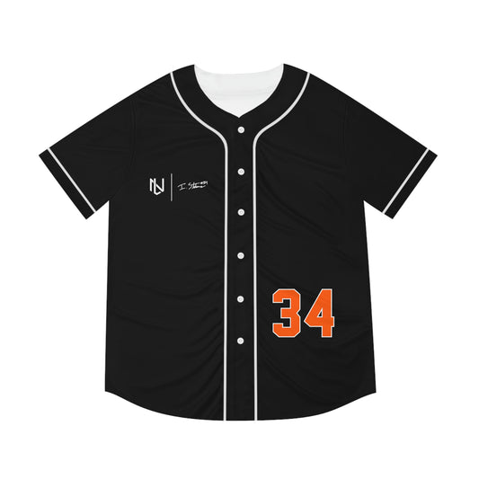 Isaac Stebens Baseball Jersey (Black)