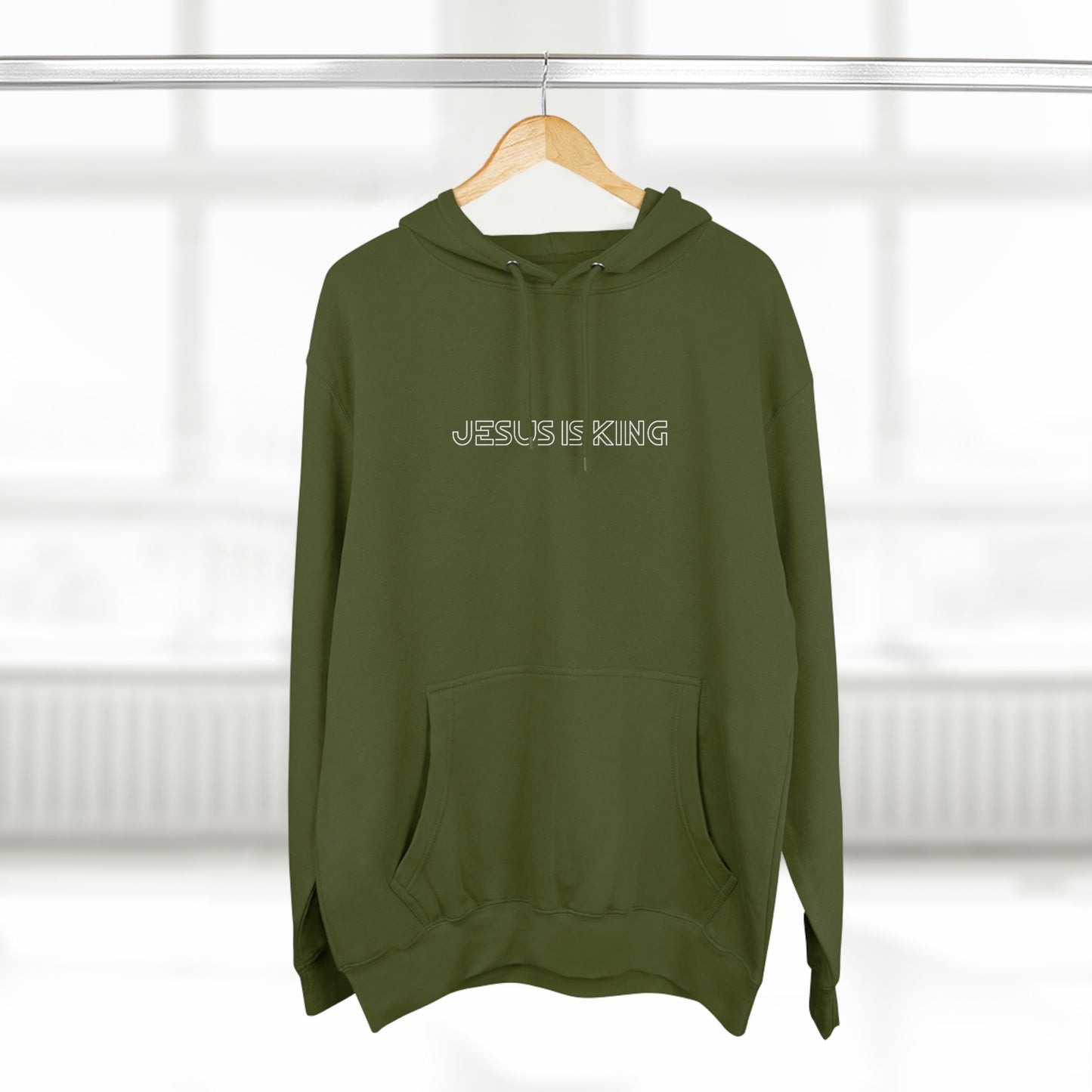 Jesus Is King Unisex Premium Sweatshirt