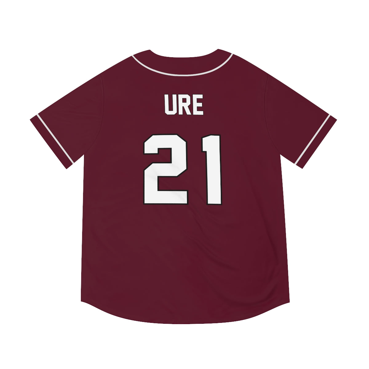 Jared Ure Baseball Jersey (Maroon)