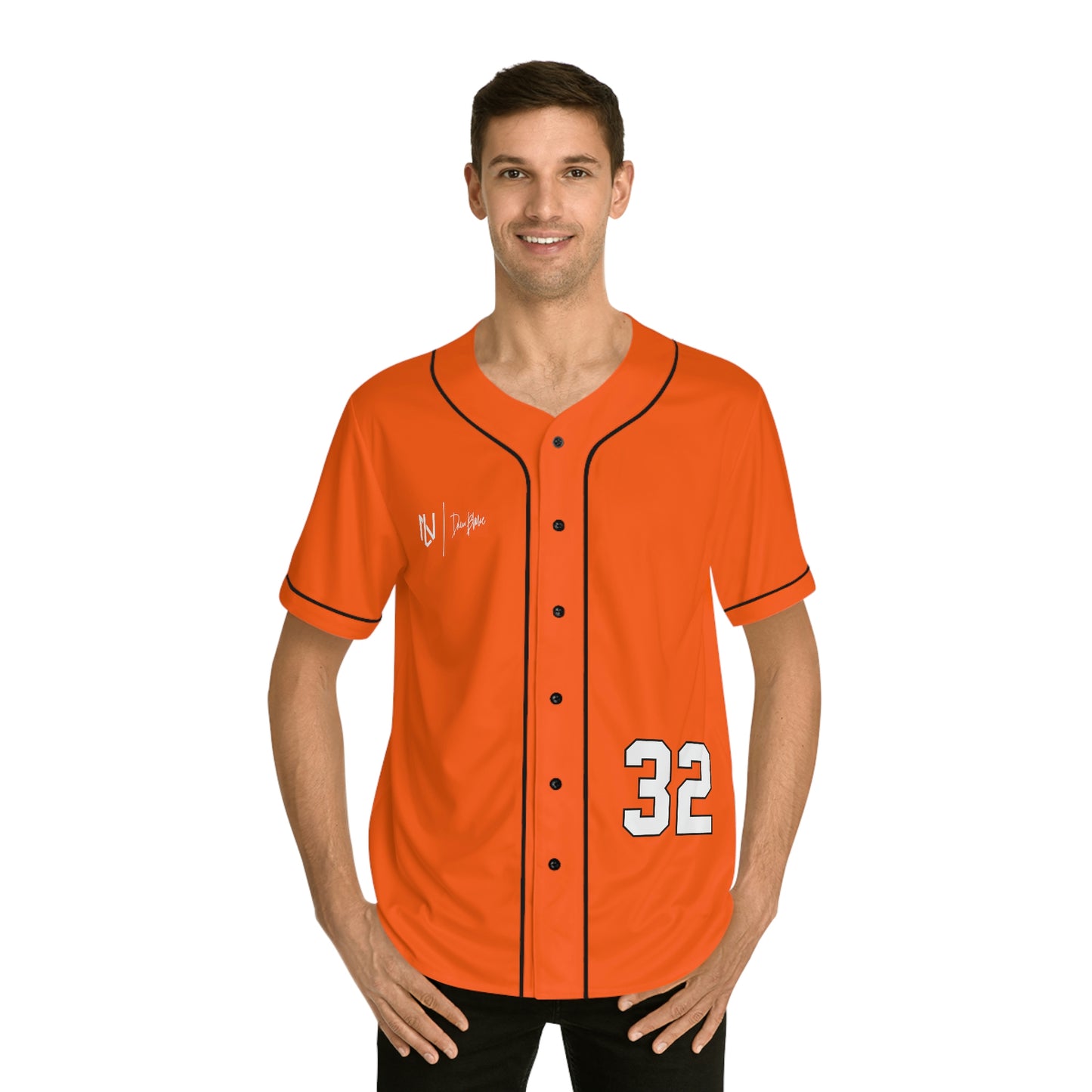 Drew Blake Baseball Jersey (Orange)