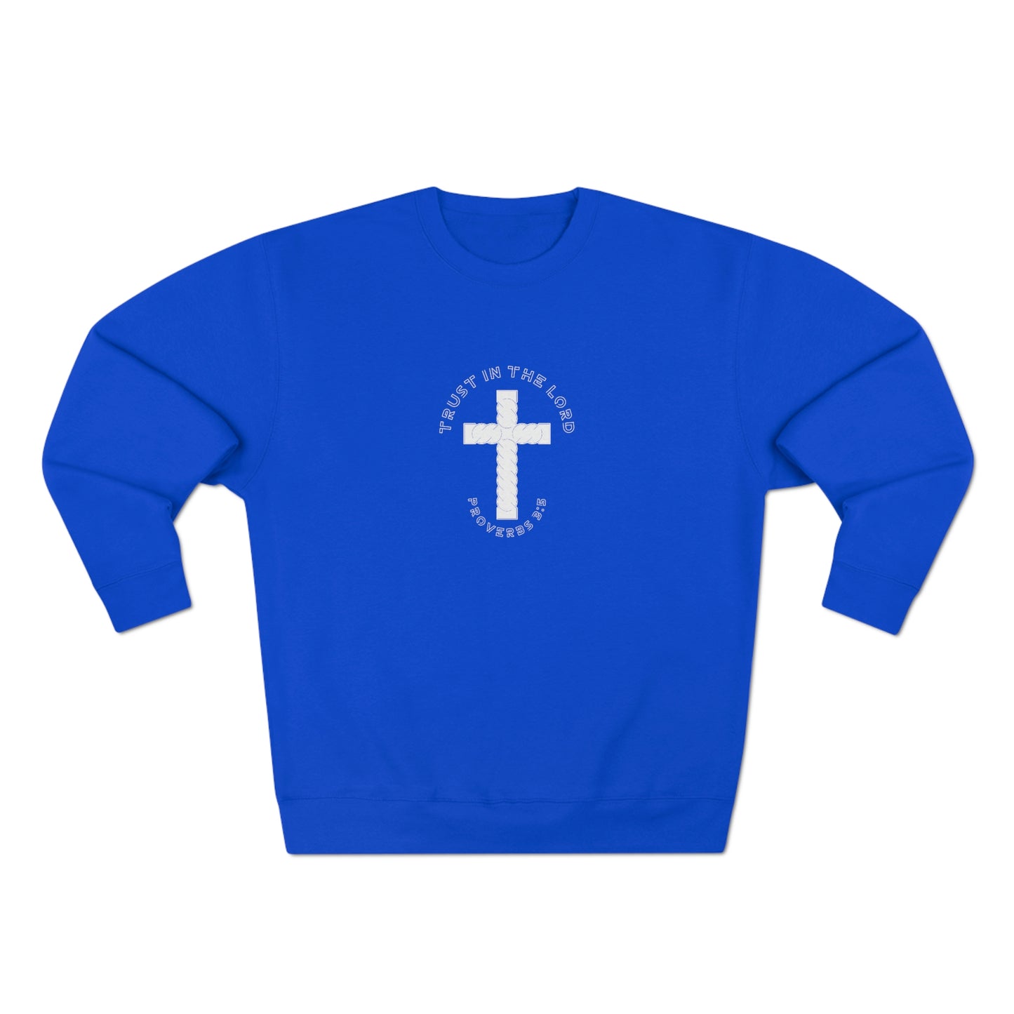 Trust In The Lord Unisex Premium Crewneck