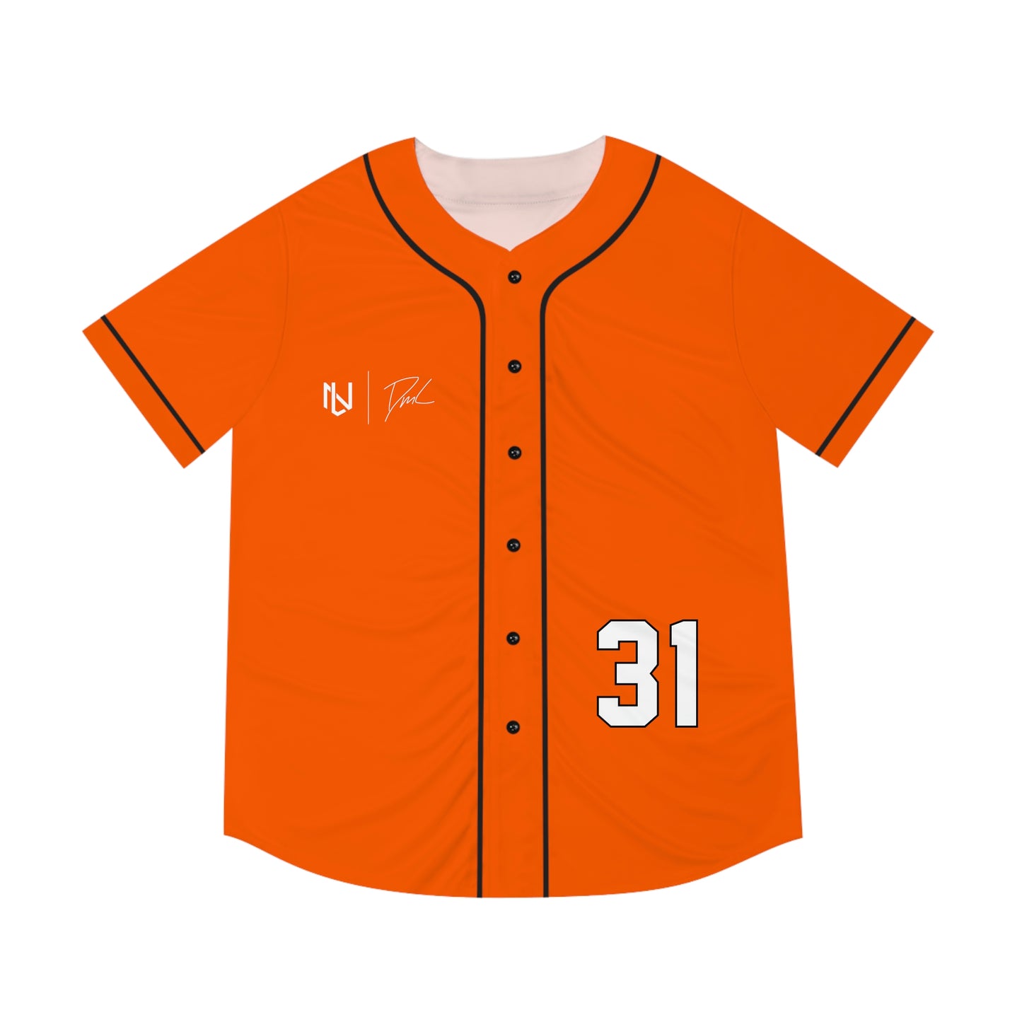 David Mendham Baseball Jersey (Orange)