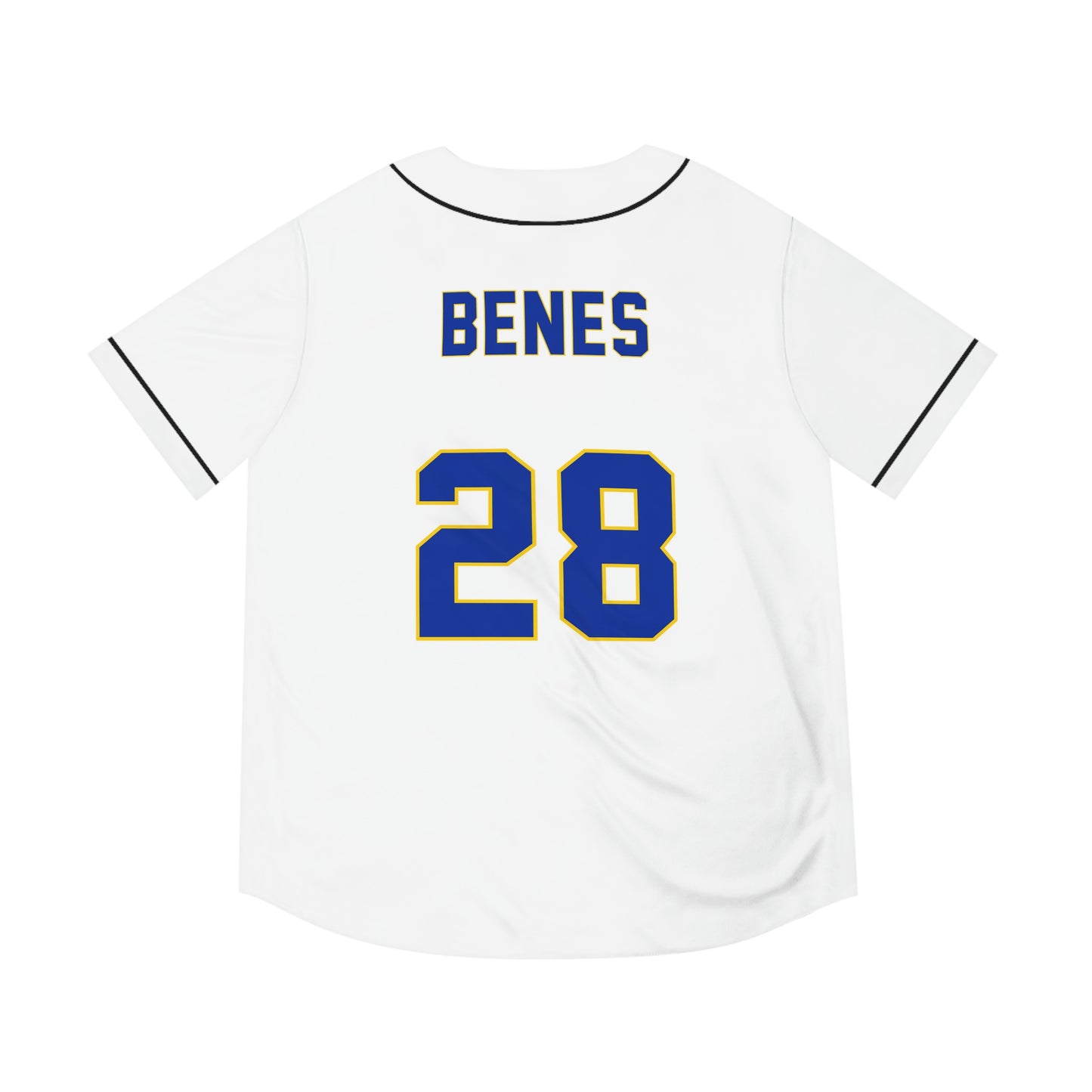 Adam Benes Baseball Jersey (White)
