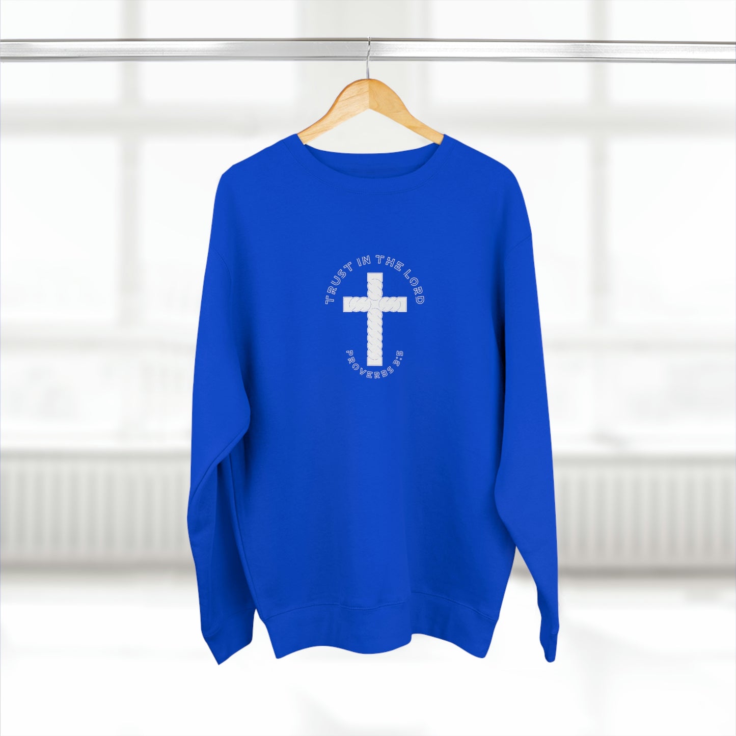 Trust In The Lord Unisex Premium Crewneck