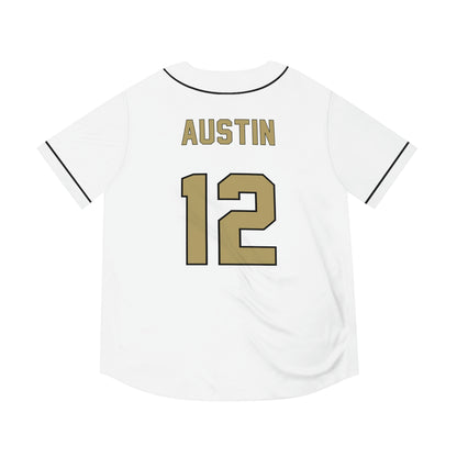 Zack Austin Baseball Jersey (White)