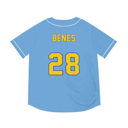 Adam Benes Baseball Jersey (Blue)